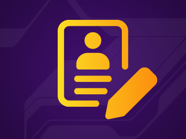 Valkoinen rakettikuvake, joka nousee ilmaan Kingmaker-logon alla.